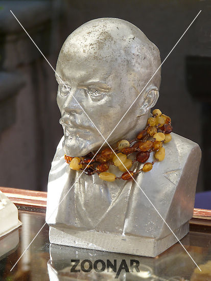 Lenin auf dem Flohmarkt, Foto © Konrad Weiß